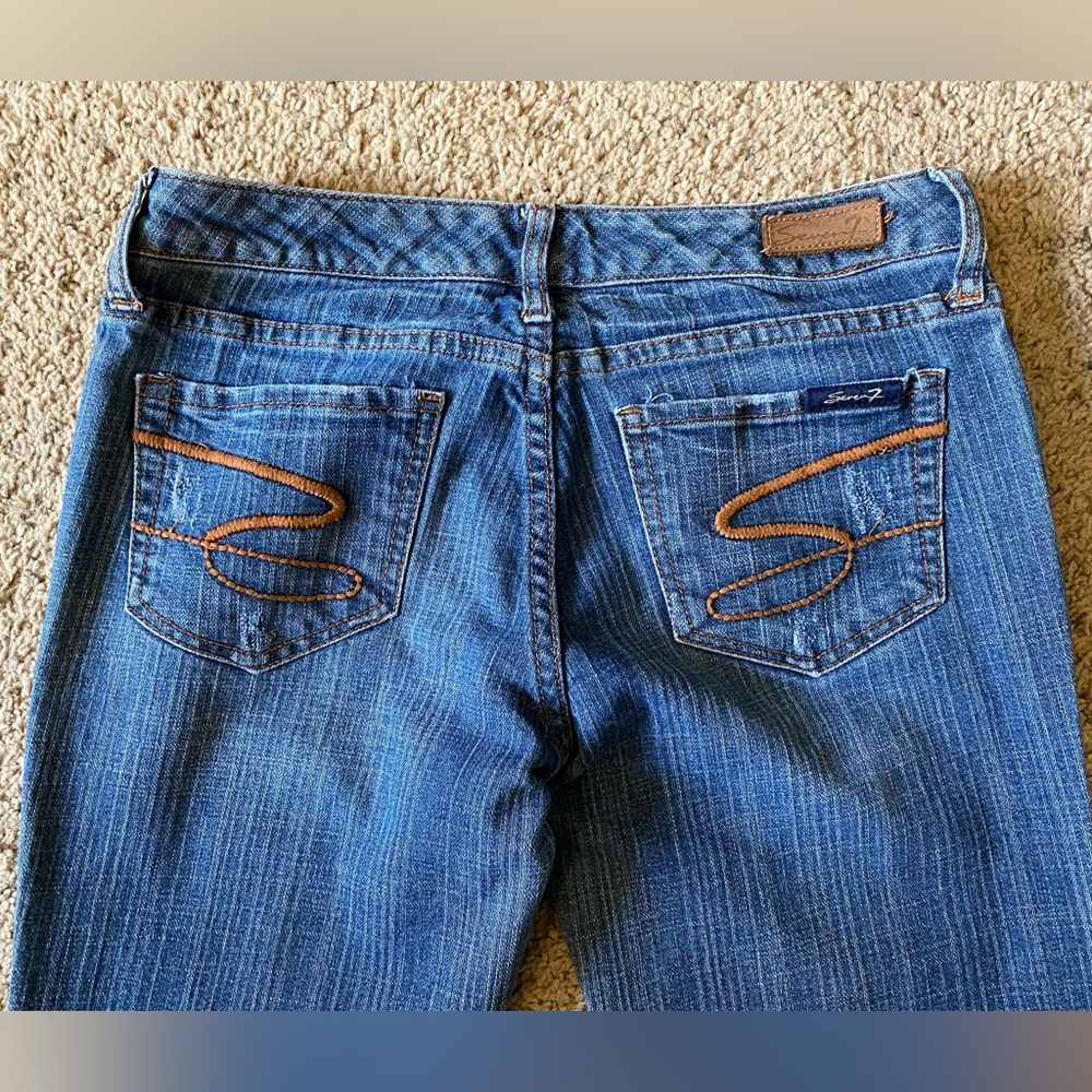 Seven7 Flare Jeans waist 28 inches